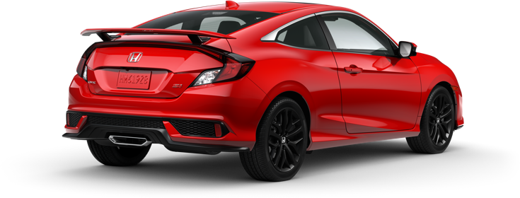 2020 Honda Civic Si Coupe in Rallye Red