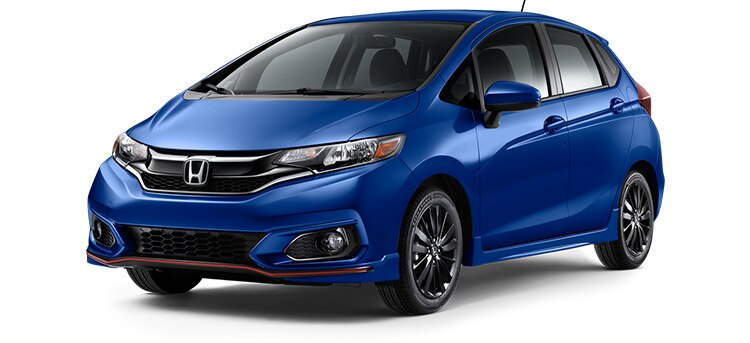 2019 Honda Fit Sport in Aegean Blue Metallic